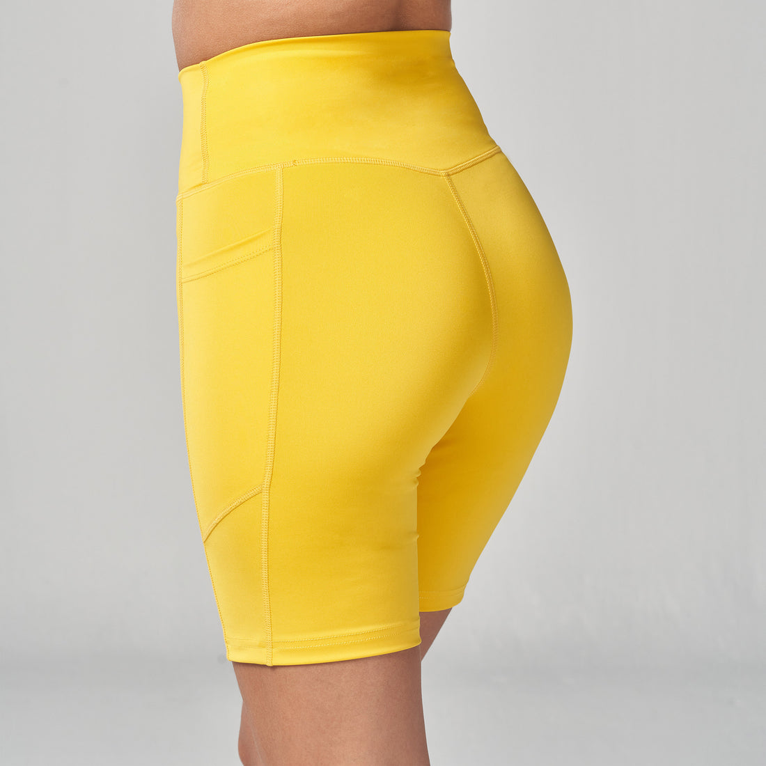Essential 7'' Cycling Short - Yellow